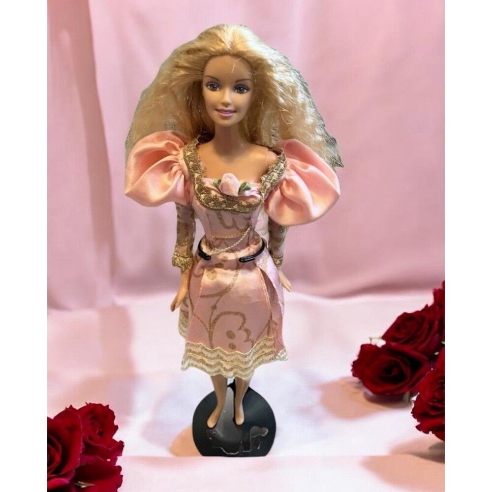 Barbie As Rapunzel Doll Pink Top Classic Fairy Tale Collection Princess 1997
